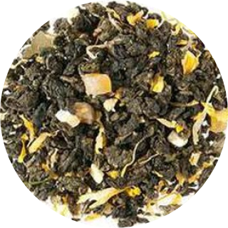 Peach fruit oolong