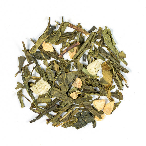 Gingseng green tea